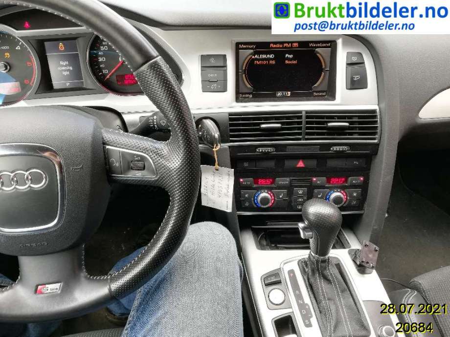 Audi A6 2008-2011 (Type III, Fase 2) (C6) (C6), Motorkode: CAHA, Girkassekode: LDV