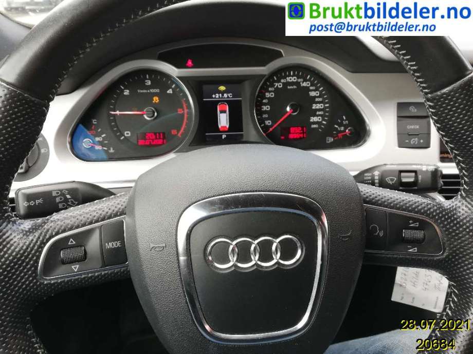 Audi A6 2008-2011 (Type III, Fase 2) (C6) (C6), Motorkode: CAHA, Girkassekode: LDV