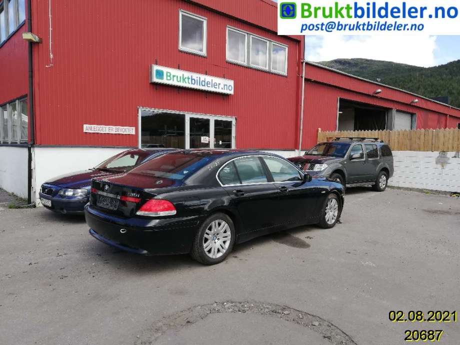 BMW 7-Serie 2000-2008 (E65/E66/E67/E88) (E65/E66/E67/E88), Motorkode: N62-B36A, Girkassekode: 