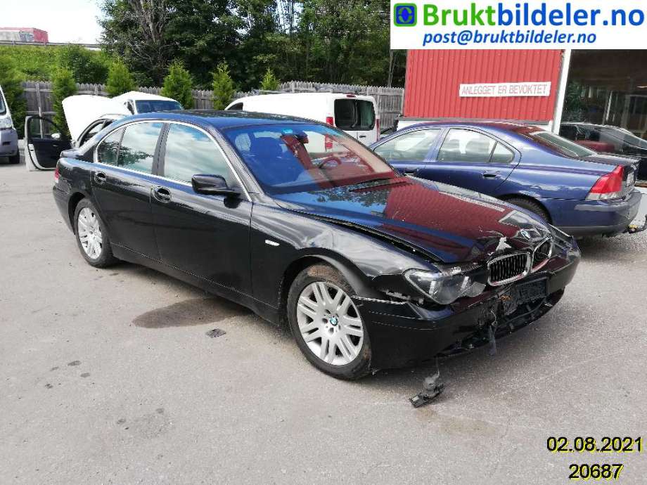 BMW 7-Serie 2000-2008 (E65/E66/E67/E88) (E65/E66/E67/E88), Motorkode: N62-B36A, Girkassekode: 