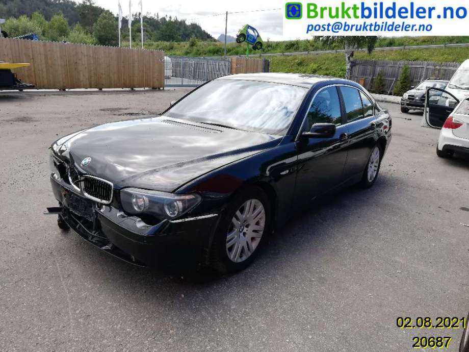 BMW 7-Serie 2000-2008 (E65/E66/E67/E88) (E65/E66/E67/E88), Motorkode: N62-B36A, Girkassekode: 