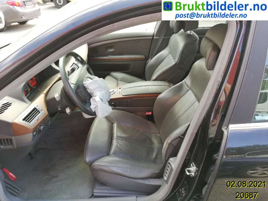 BMW 7-Serie 2000-2008 (E65/E66/E67/E88) (E65/E66/E67/E88), Motorkode: N62-B36A, Girkassekode: 