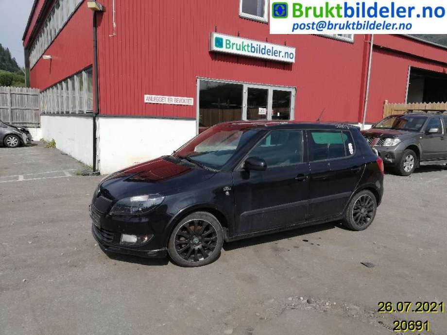 Škoda Fabia 2010-2014 (Type II, Fase 2) , Motorkode: CBZA, Girkassekode: 