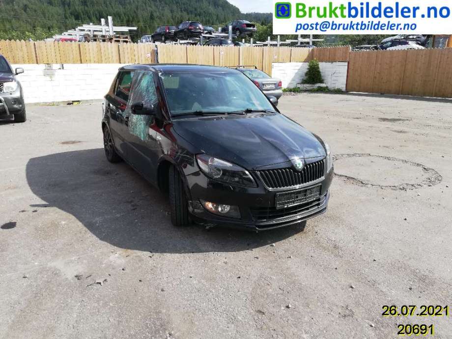 Škoda Fabia 2010-2014 (Type II, Fase 2) , Motorkode: CBZA, Girkassekode: 
