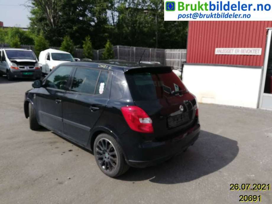 Škoda Fabia 2010-2014 (Type II, Fase 2) , Motorkode: CBZA, Girkassekode: 