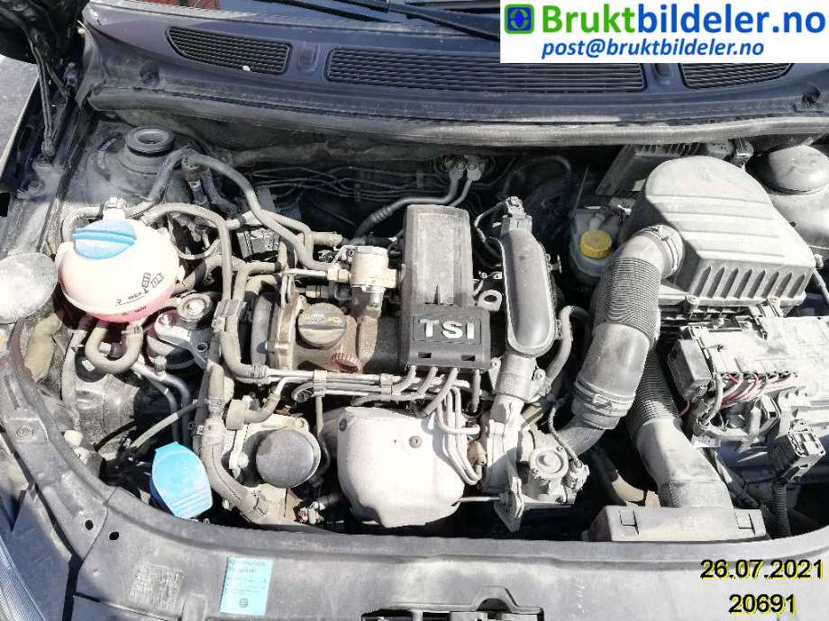 Škoda Fabia 2010-2014 (Type II, Fase 2) , Motorkode: CBZA, Girkassekode: 