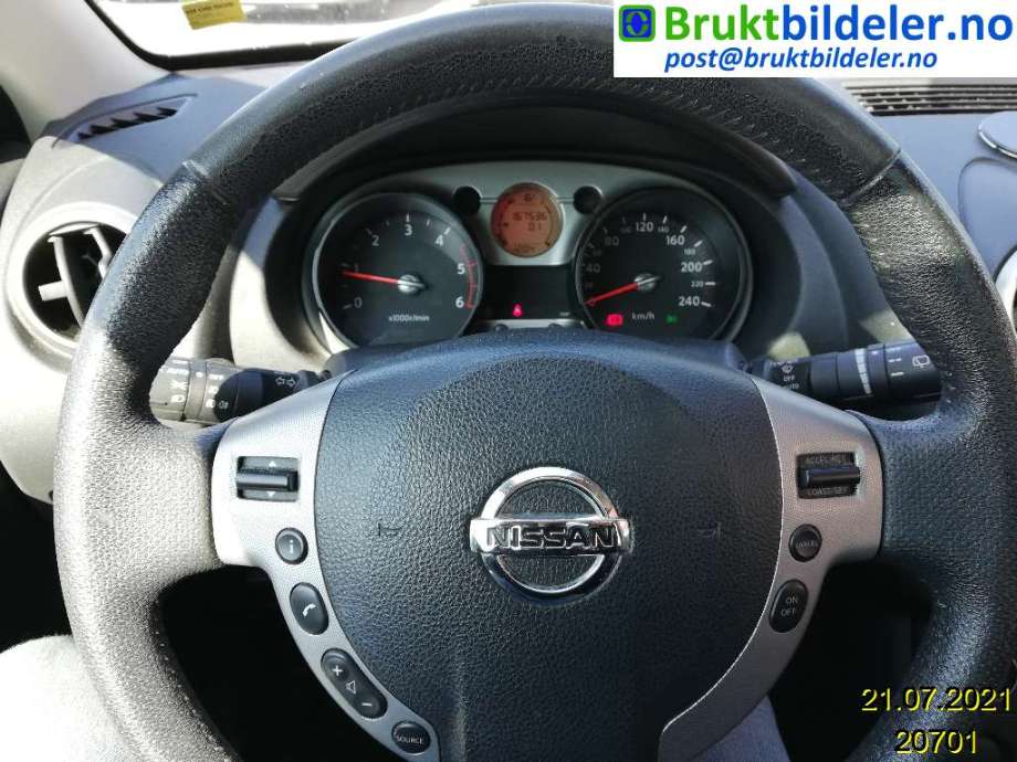 Nissan Qashqai 2007-2010 (Type I, Fase 1) , Motorkode: K9K, Girkassekode: 