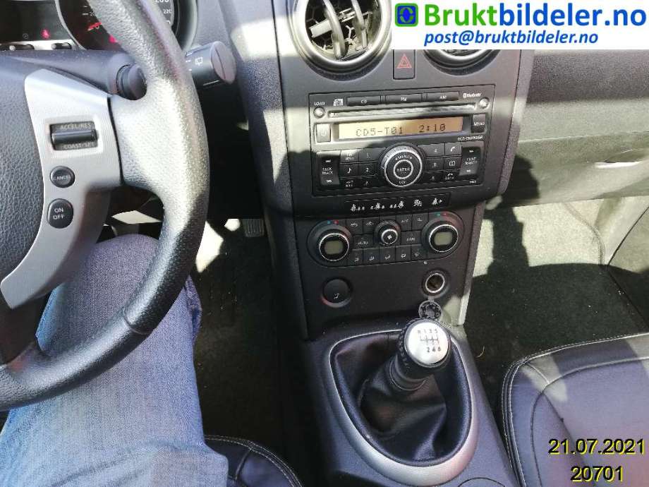 Nissan Qashqai 2007-2010 (Type I, Fase 1) , Motorkode: K9K, Girkassekode: 