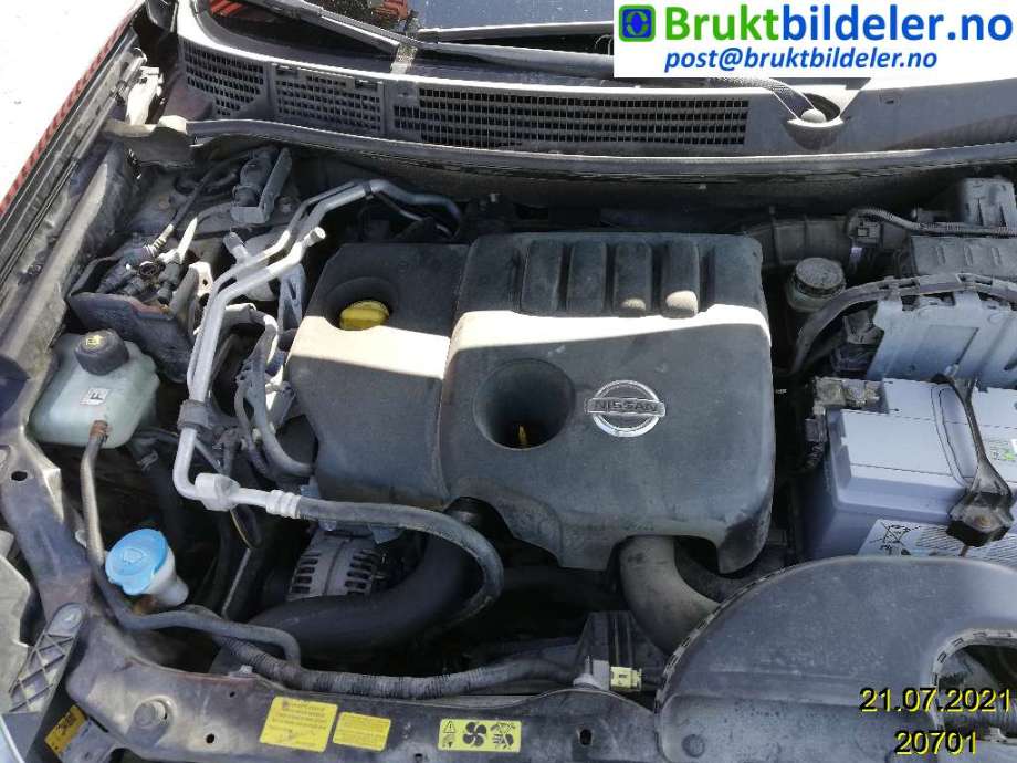 Nissan Qashqai 2007-2010 (Type I, Fase 1) , Motorkode: K9K, Girkassekode: 