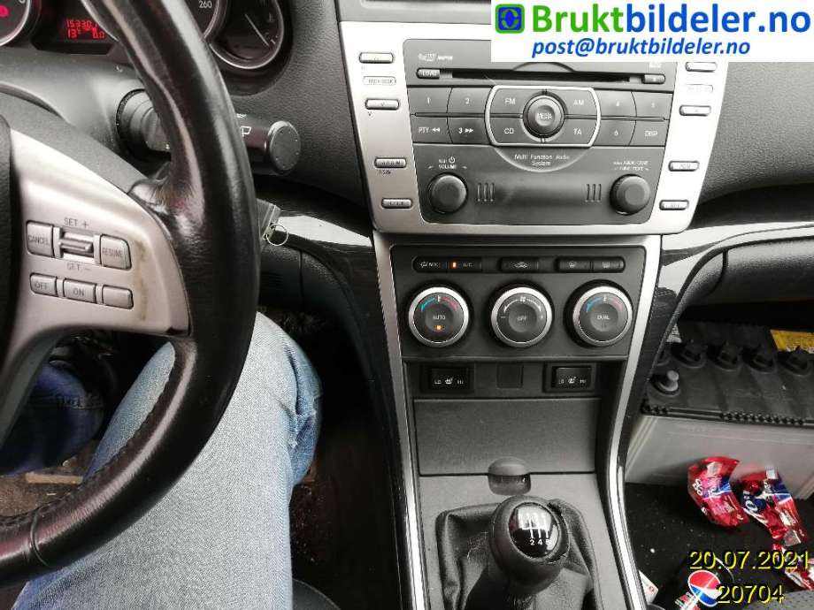 Mazda 6 2008-2010 (Type II, Fase 1) , Motorkode: R2, Girkassekode: 