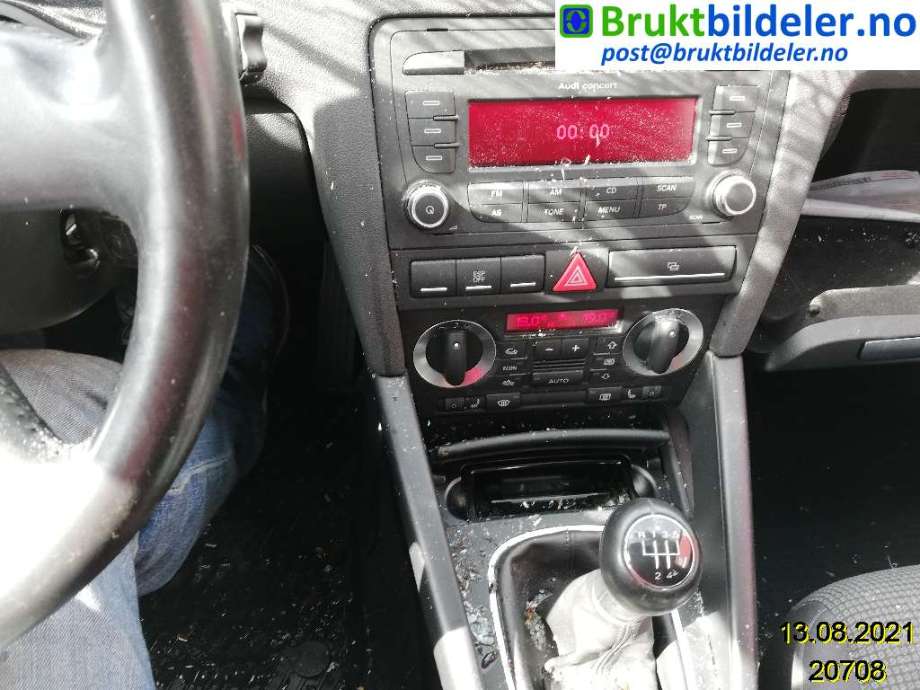 Audi A3 2003-2008 (Type II, Fase 1) , Motorkode: BKC;BLS, Girkassekode: KBL