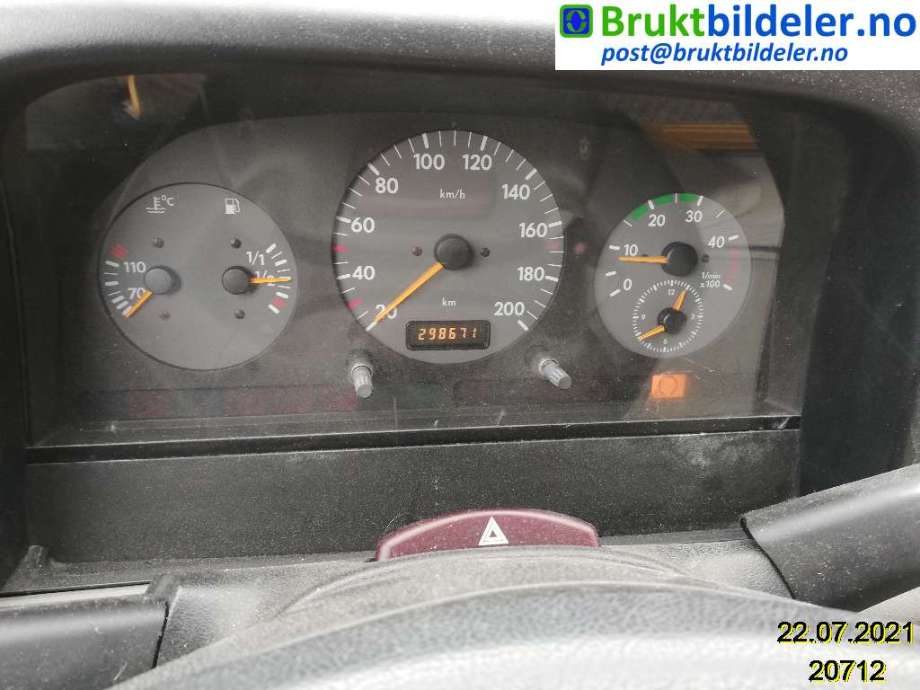 VW LT 1996-2006 (Type II) (MB) (MB), Motorkode: AHD, Girkassekode: