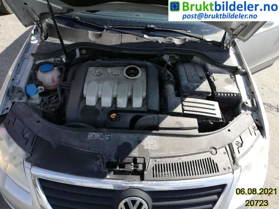 VW Passat 2005-2010 (B6) (B6), Motorkode: BKC;BXE, Girkassekode: HNV