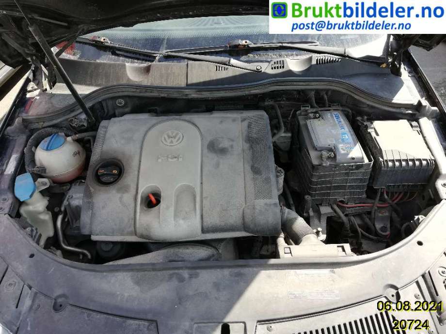 VW Passat 2005-2010 (B6) (B6), Motorkode: BLF, Girkassekode: HXK