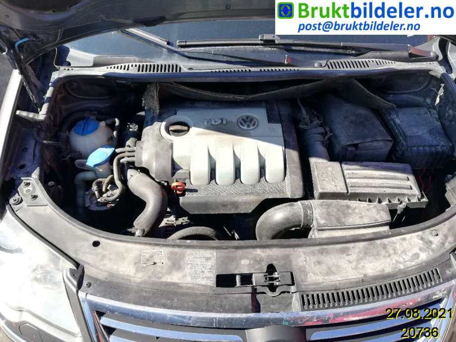 VW Touran 2007-2010 (Type I, Fase 2) , Motorkode: BMM, Girkassekode: 