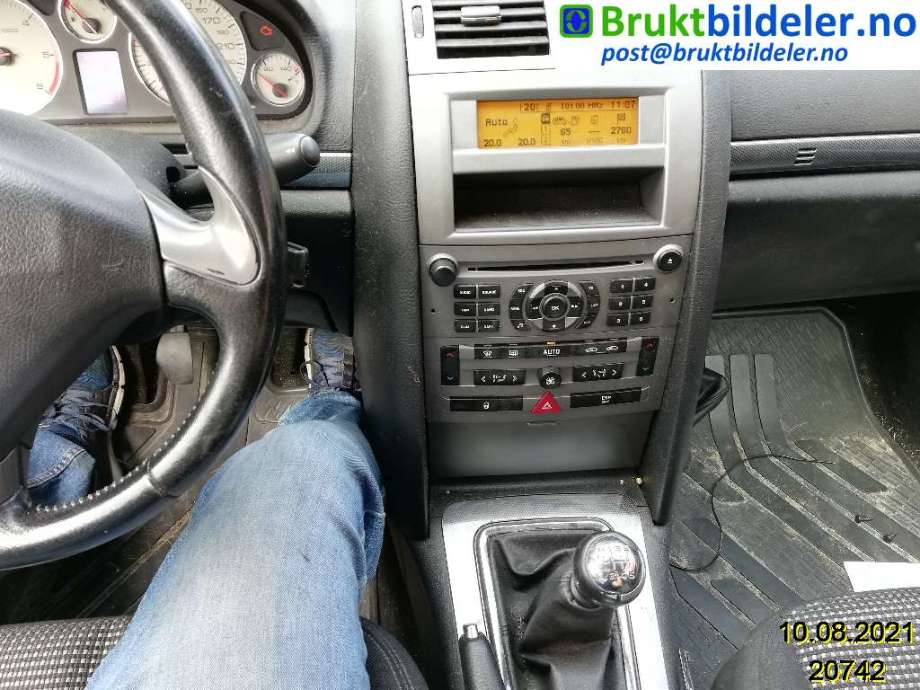 Peugeot 407 2004-2010 , Motorkode: RHR, Girkassekode: 