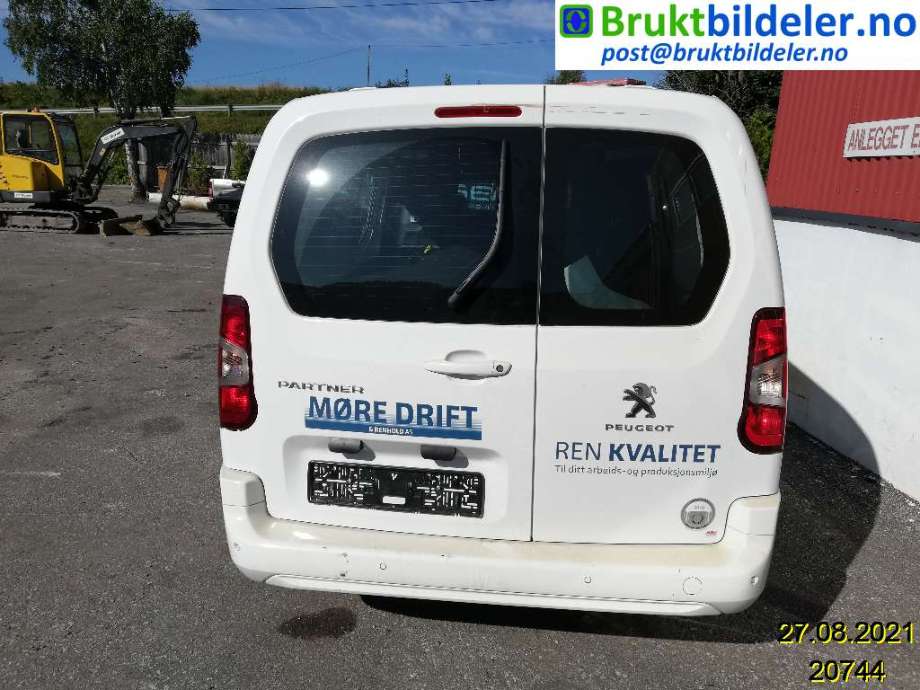 Peugeot Partner 2019-->> (Type III) , Motorkode: YHY, Girkassekode: 