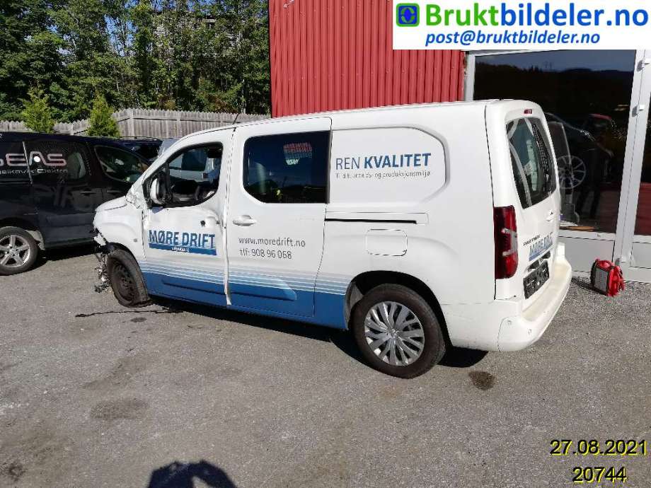 Peugeot Partner 2019-->> (Type III) , Motorkode: YHY, Girkassekode: 