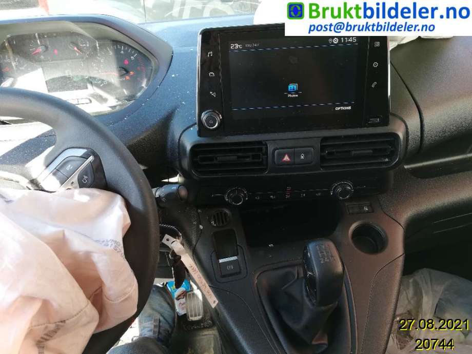 Peugeot Partner 2019-->> (Type III) , Motorkode: YHY, Girkassekode: 