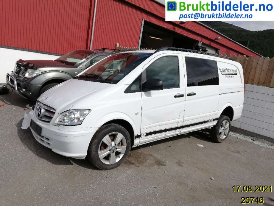 Mercedes Vito/Viano 2010-2014 (Fase 2) (W639) (W639), Motorkode: OM651.940, Girkassekode: 