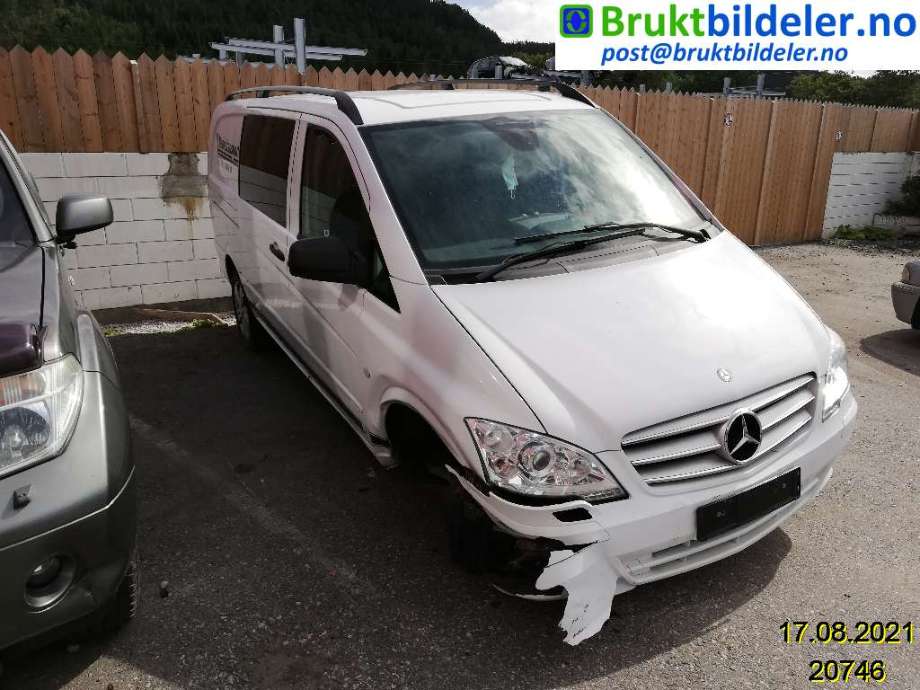 Mercedes Vito/Viano 2010-2014 (Fase 2) (W639) (W639), Motorkode: OM651.940, Girkassekode: 