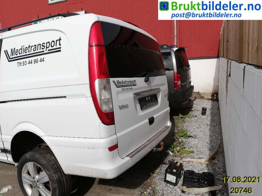 Mercedes Vito/Viano 2010-2014 (Fase 2) (W639) (W639), Motorkode: OM651.940, Girkassekode: 