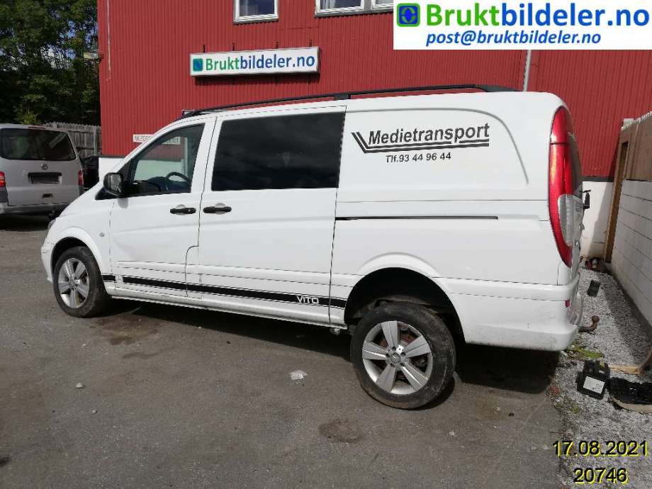 Mercedes Vito/Viano 2010-2014 (Fase 2) (W639) (W639), Motorkode: OM651.940, Girkassekode: 