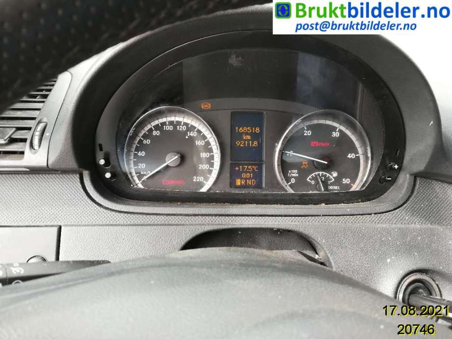 Mercedes Vito/Viano 2010-2014 (Fase 2) (W639) (W639), Motorkode: OM651.940, Girkassekode: 