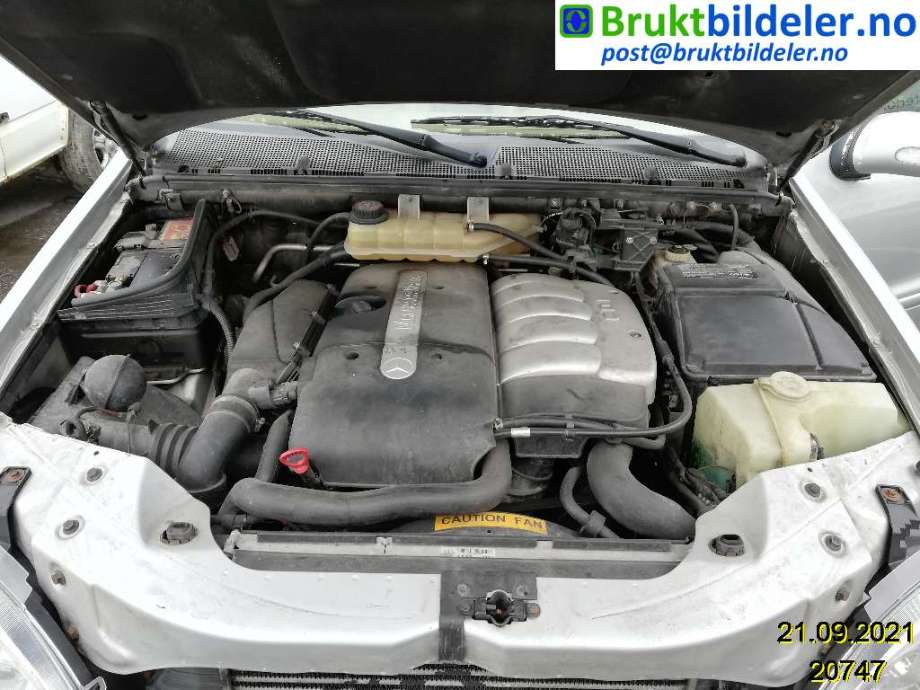 Mercedes ML 1997-2005 (W163) (W163), Motorkode: OM612.963, Girkassekode: 