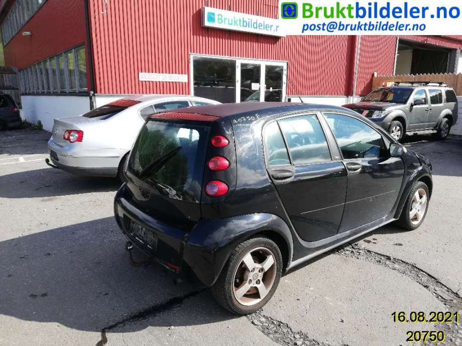 Smart Forfour 2004-2007 (Type I) (W454) (W454), Motorkode: M135.930, Girkassekode: 