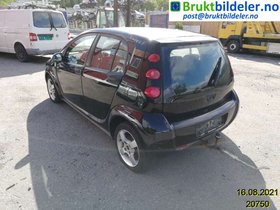 Smart Forfour 2004-2007 (Type I) (W454) (W454), Motorkode: M135.930, Girkassekode: 