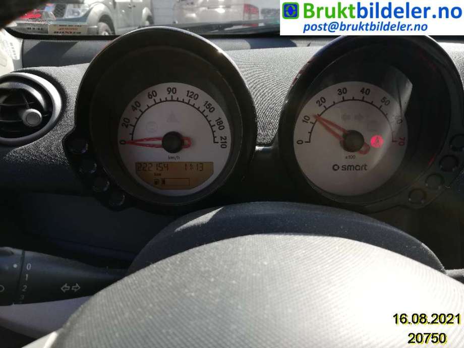 Smart Forfour 2004-2007 (Type I) (W454) (W454), Motorkode: M135.930, Girkassekode: 