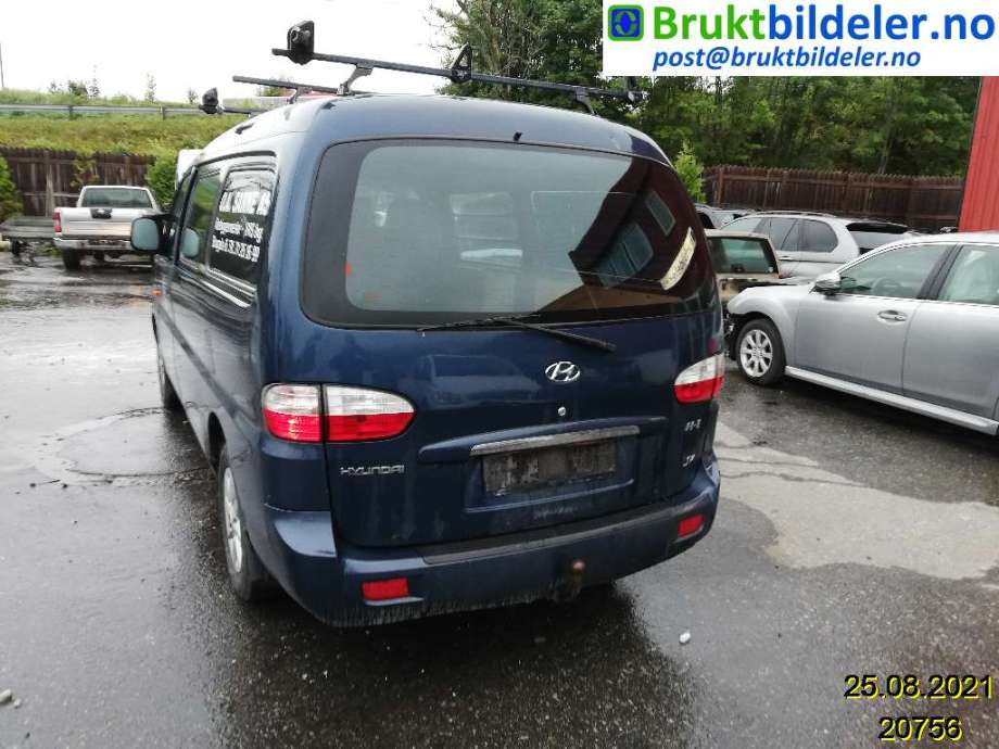 Hyundai H-1 1998-2005 (Type I, Fase 1) , Motorkode: D4BH, Girkassekode: 