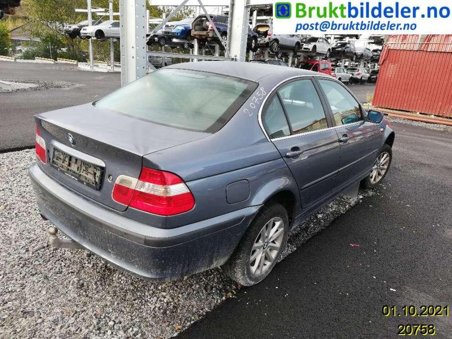 BMW 3-Serie 1998-2005 (E46) (E46), Motorkode: N46-B18A, Girkassekode: 
