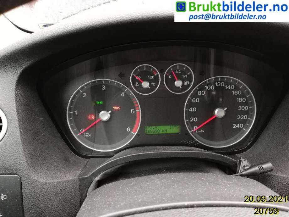 Ford Focus 2004-2007 (Type II, Fase 1) , Motorkode: KKDA, Girkassekode: 