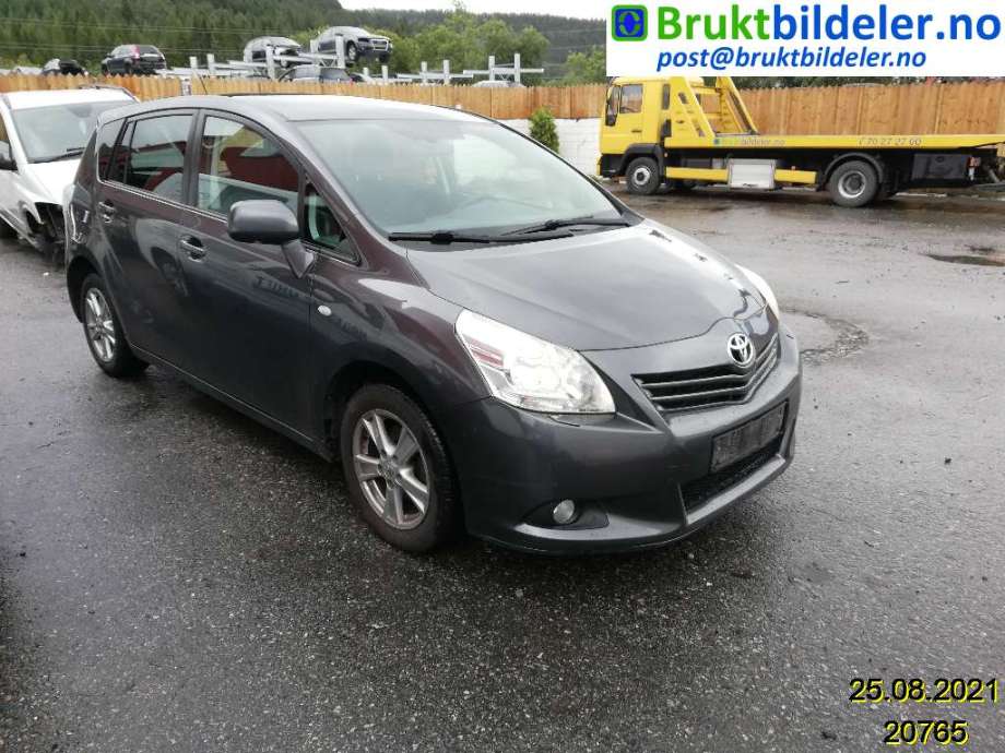 Toyota Verso 2009-2016 (Type III) , Motorkode: 1AD-FTV, Girkassekode: 