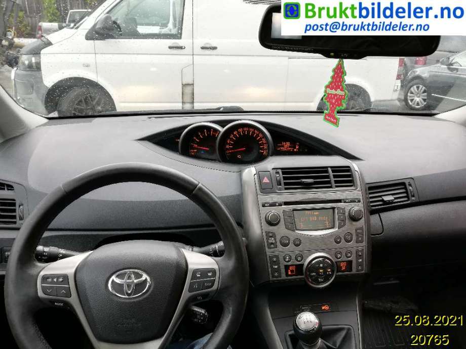 Toyota Verso 2009-2016 (Type III) , Motorkode: 1AD-FTV, Girkassekode: 