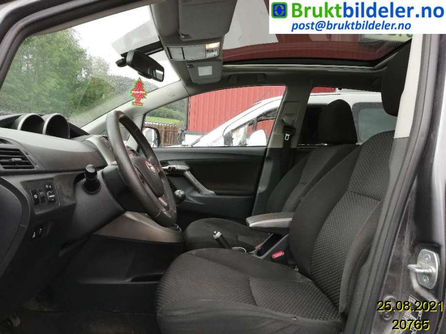Toyota Verso 2009-2016 (Type III) , Motorkode: 1AD-FTV, Girkassekode: 