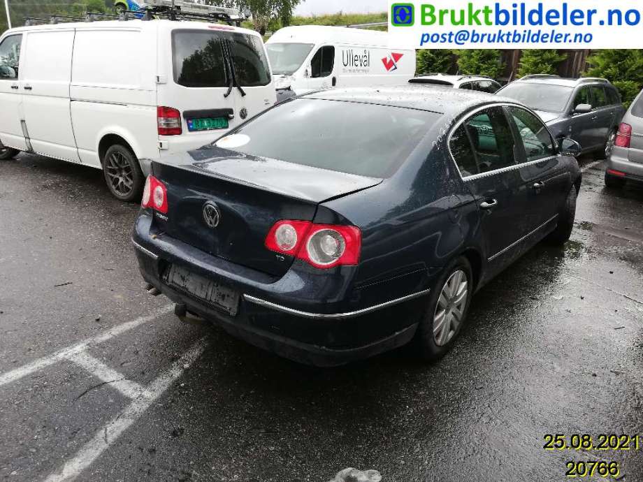 VW Passat 2005-2010 (B6) (B6), Motorkode: BLS, Girkassekode: 