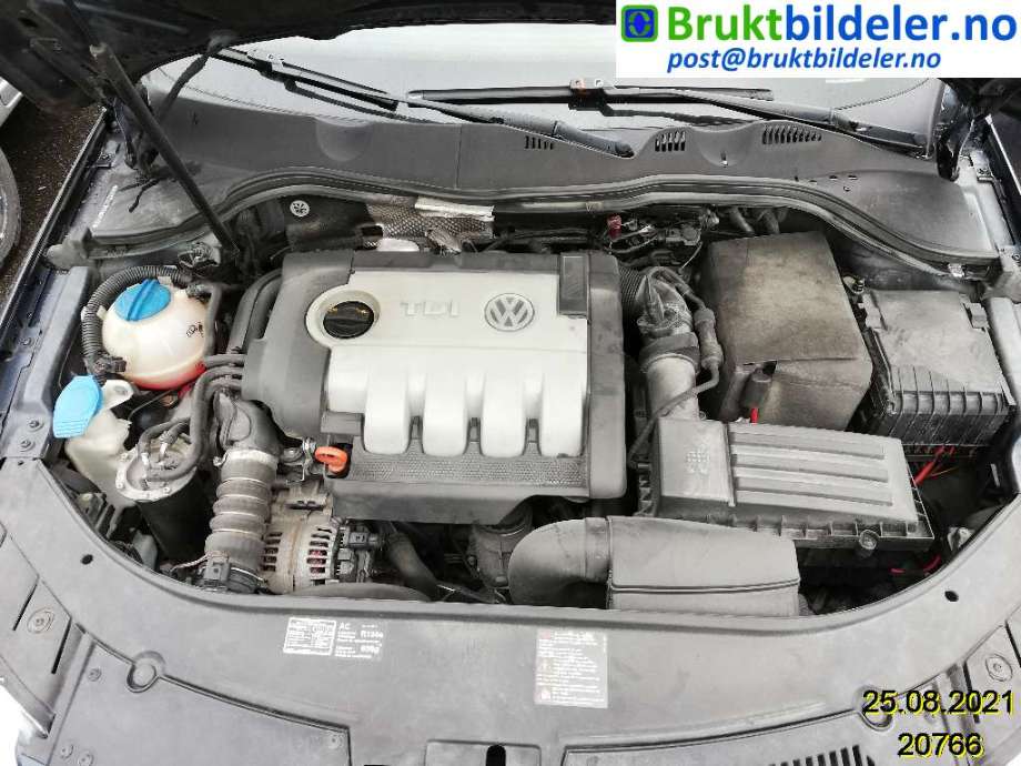 VW Passat 2005-2010 (B6) (B6), Motorkode: BLS, Girkassekode: 
