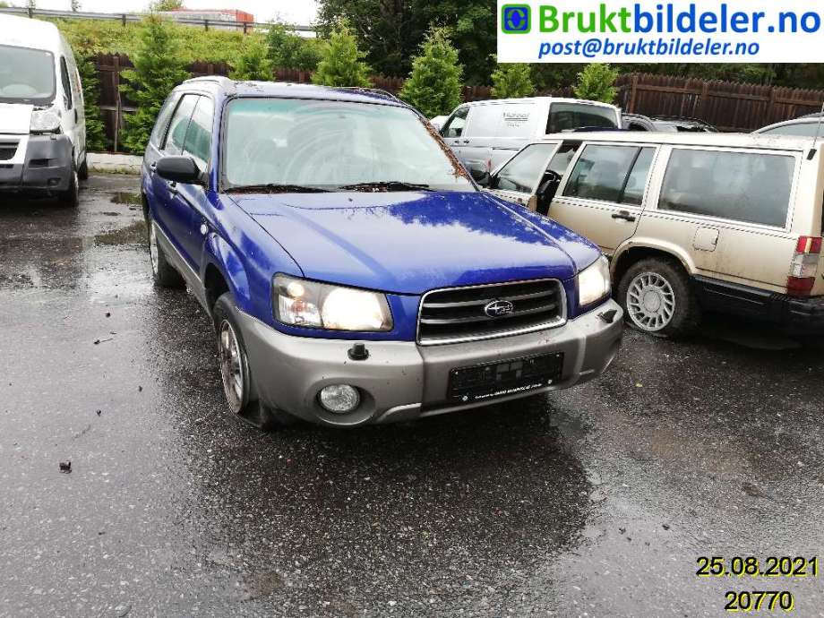 Subaru Forester 2002-2005 (Type II, Fase 1) , Motorkode: EJ201, Girkassekode: 