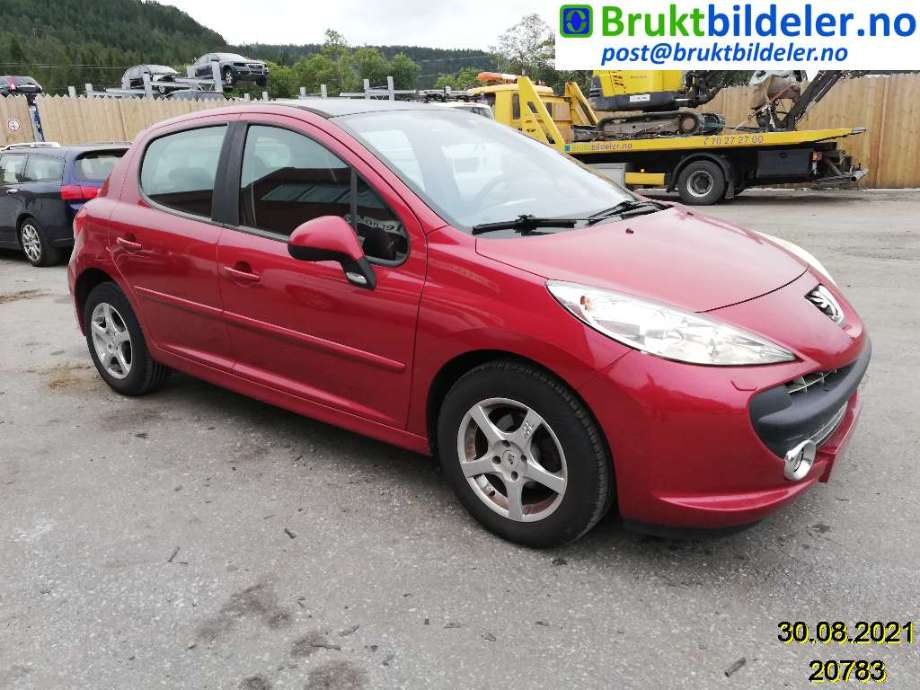 Peugeot 207 2006-2012 , Motorkode: KFU, Girkassekode: 