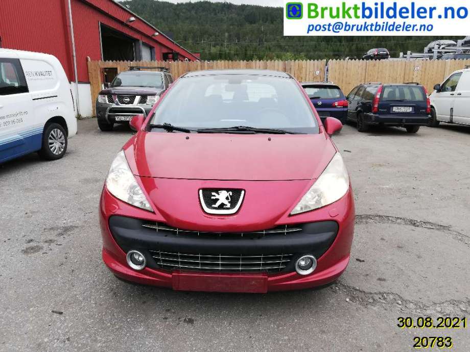 Peugeot 207 2006-2012 , Motorkode: KFU, Girkassekode: 