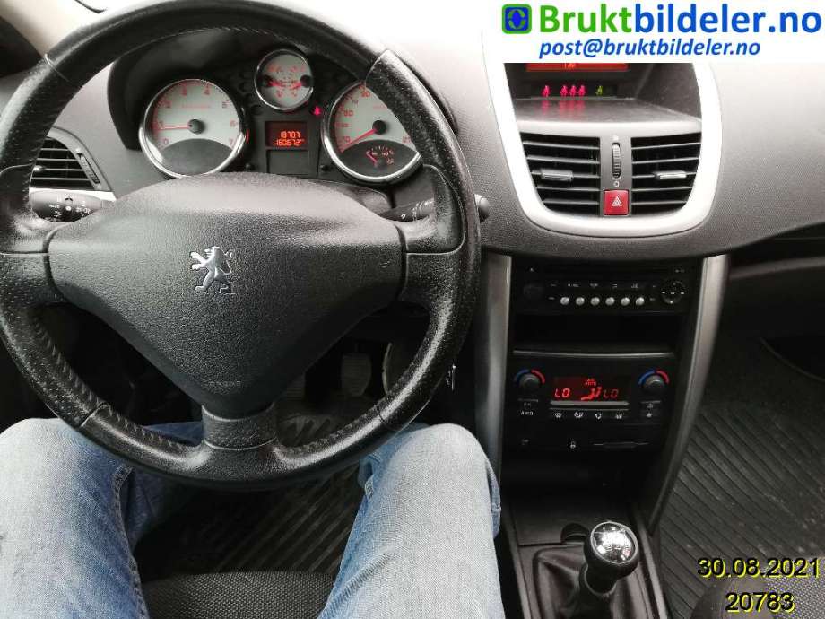 Peugeot 207 2006-2012 , Motorkode: KFU, Girkassekode: 