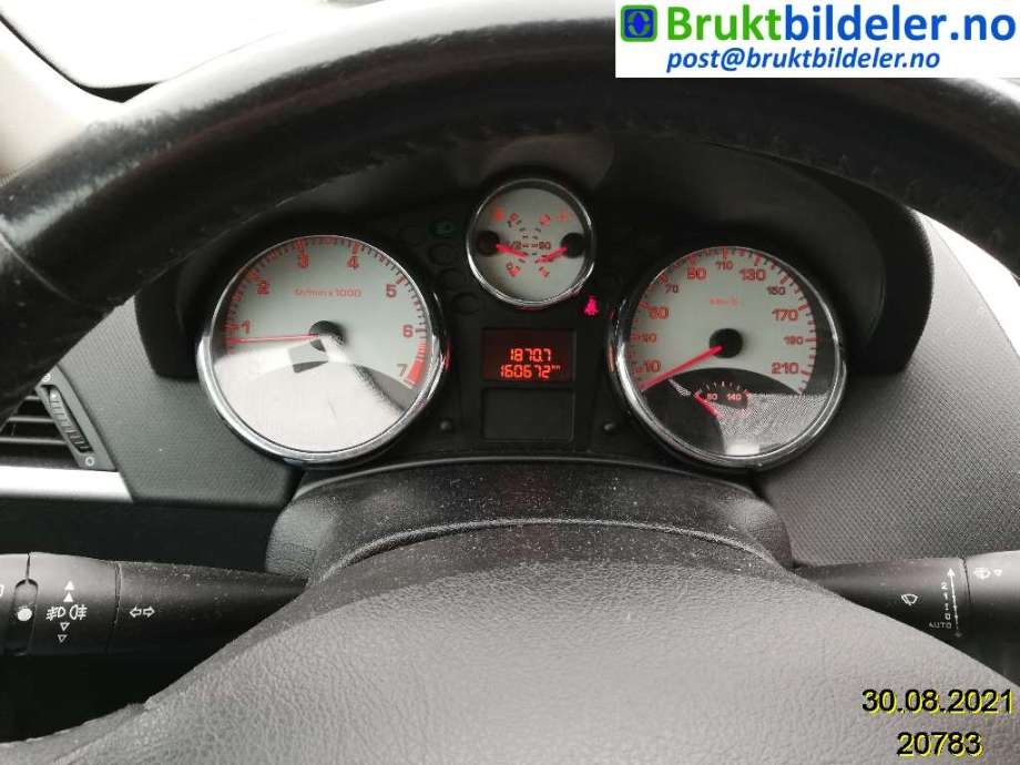 Peugeot 207 2006-2012 , Motorkode: KFU, Girkassekode: 