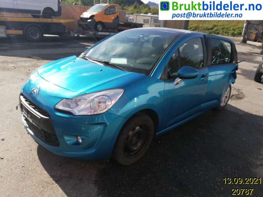 Citroën C3 2010-2016 (Type II) , Motorkode: 8HR, Girkassekode: 