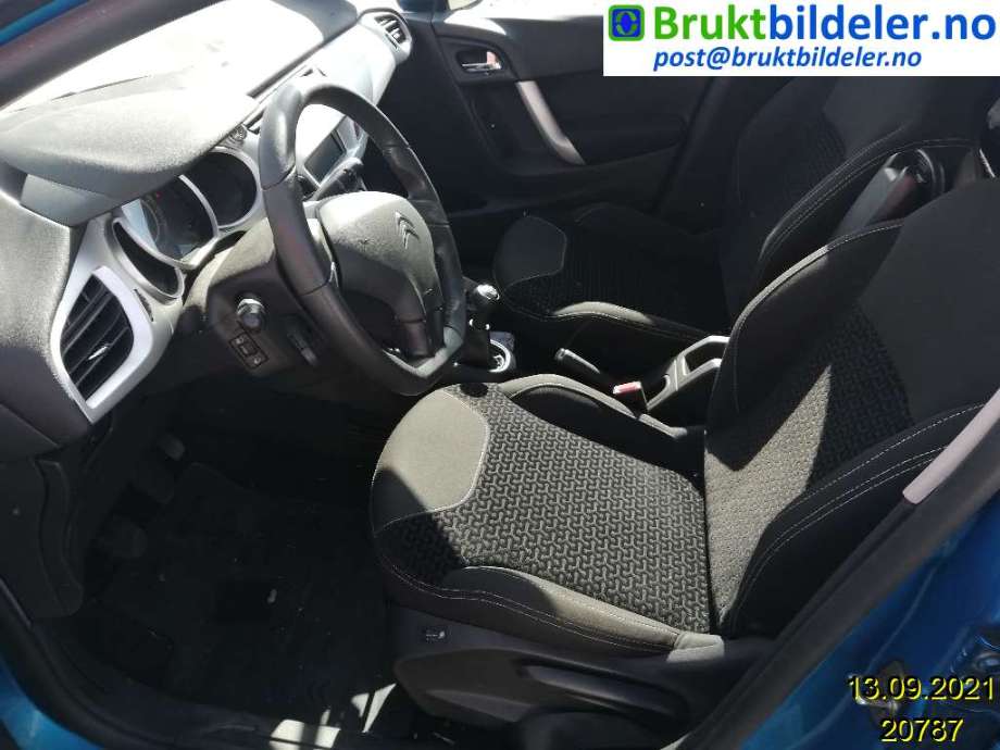 Citroën C3 2010-2016 (Type II) , Motorkode: 8HR, Girkassekode: 