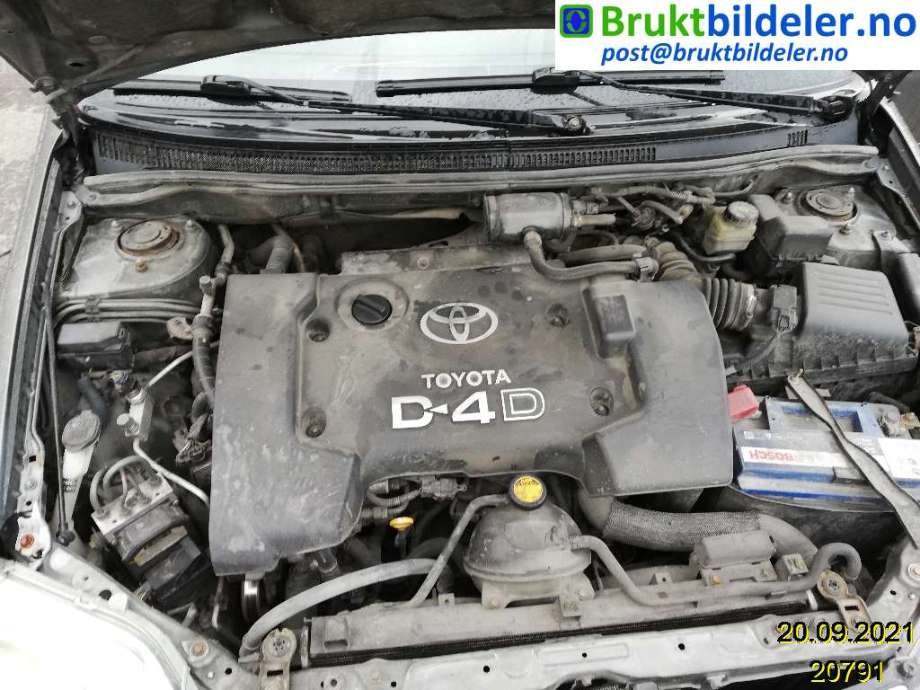 Toyota Corolla 2002-2007 , Motorkode: 1CD-FTV, Girkassekode: 