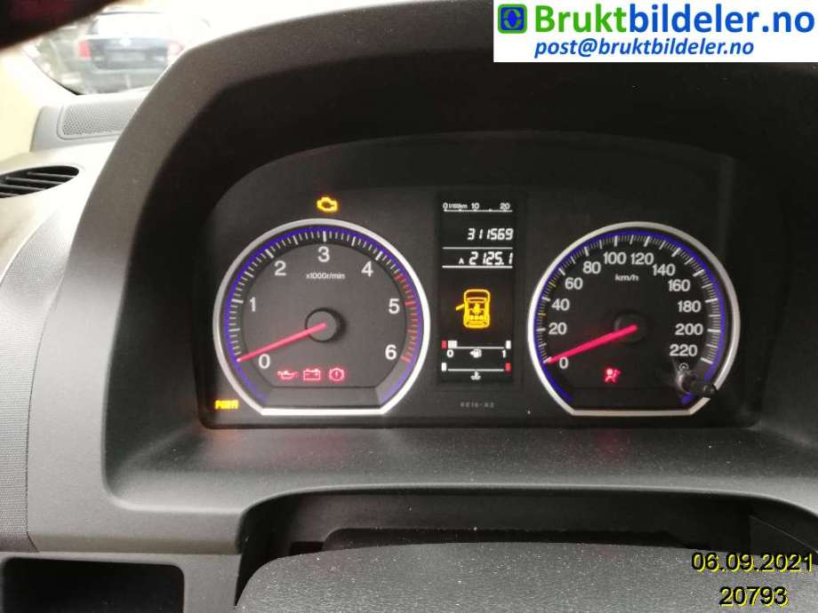 Honda CR-V 2007-2012 (Type III) , Motorkode: N22A2, Girkassekode: 