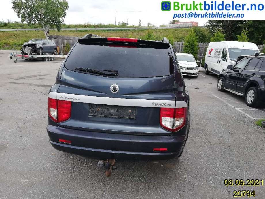 SsangYong Kyron 2006-2008 , Motorkode: D20D-051, Girkassekode: